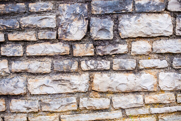 stone wall closeup texture background