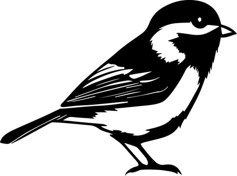 recommend clip art: Black Capped Chickadee icon