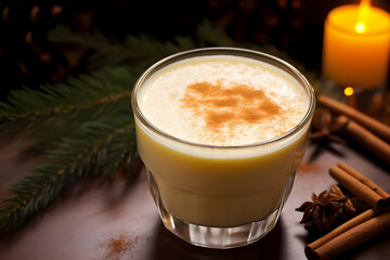 Egg Punch, warm eggnog with spices