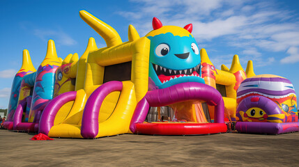 Giant Inflatable Obstacle