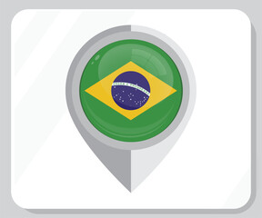 Brazil flagged location Navigation icon
