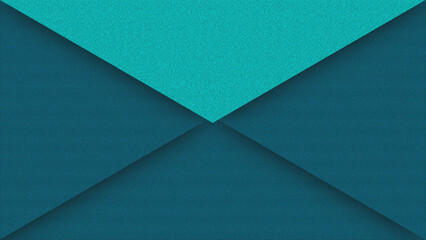 Blue colored letter envelope with paper texture in vector background wallpaper