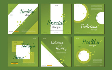 Set of Editable minimal square banner template. Suitable for social media post and web internet ads. Vector illustration with photo college