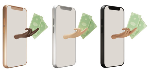 Digital payment illustration
Payment transfer illustration
Hand holding dollar
Digital transaction