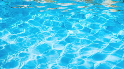 Fototapeta na wymiar Inviting Turquoise Pool Surface
