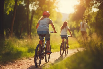 Family Adventure: Exploring Nature on Bikes