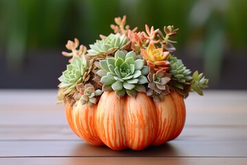 Festive Fall Vibes: Decorative Pumpkins.