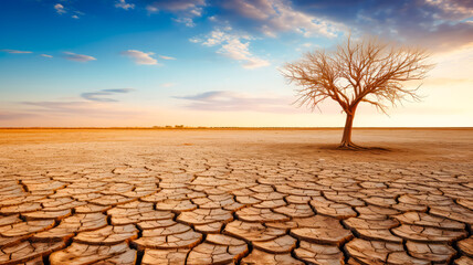 Klimawandel, Dürre generiert mit.KI