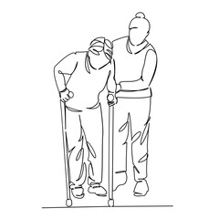 nurse helping a patient