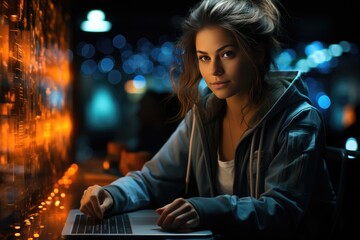 Portrait of a programmer in the modern computer world