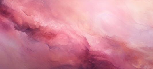 Obraz na płótnie Canvas Abstract watercolor paint background illustration - Pink color with liquid fluid marbled paper texture banner texture