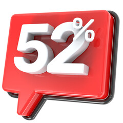 black friday label 3d 