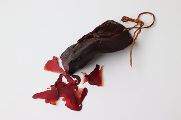 Luftgetrockneter Wildschinken.