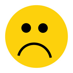 smiley face icon for media social expression