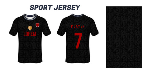 Sport jersey design fabric textile for sublimation	