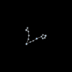 Zodiac star background