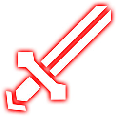 Neon Light Combat Sword Icon