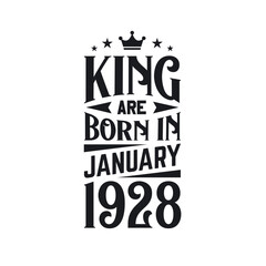 King are born in January 1928. Born in January 1928 Retro Vintage Birthday