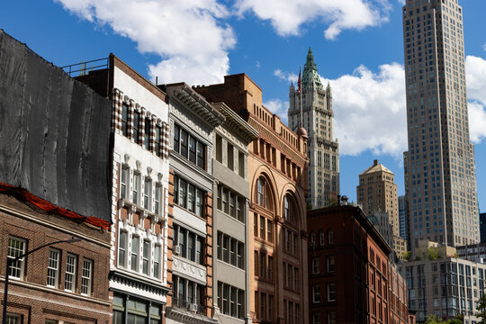 Beautiful Buildings and Skyscrapers in Tribeca of New York City © James