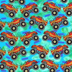 Monster Truck Pattern © Gemma