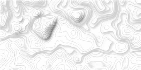 Background lines Topographic map. Geographic mountain relief. Abstract lines background. Contour maps. Vector illustration, Topo contour map on white background, Topographic contour lines.