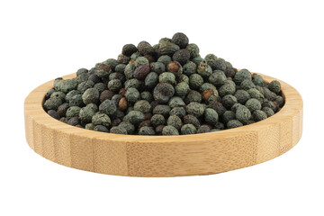 turpentine tree seeds in a wooden bowl