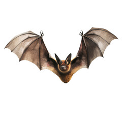 Fruit bat  isolated on white and transparent background, png