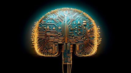 A quantum computer that looks like a brain (generative AI)