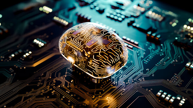 A quantum computer that looks like a brain (generative AI)