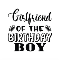 Stylish , fashionable  and awesome birthday quotes typography  illustrator