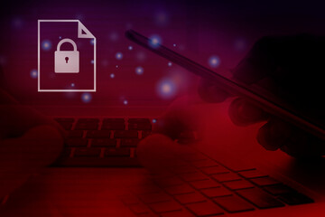 data protection , cyber security awareness , risk management concept