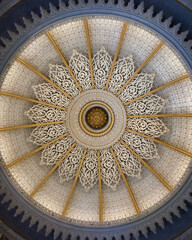 ceiling of a church