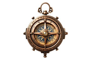 Compass on Transparent Background, PNG , Generative Ai