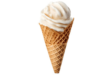 Ice cream on Transparent Background, PNG , Generative Ai