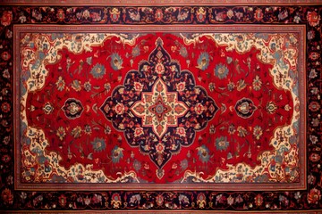 Elegant Artistry: Persian Carpet.