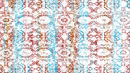 Carpet and Rugs textile design with grunge and distressed texture repeat pattern 
