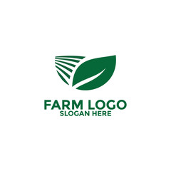 Farm logo vector, Creative Farm logo icon template