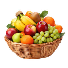 Naklejka na ściany i meble Assorted Fruits in the Basket