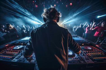  DJ ignites nightclub crowd with electrifying beats