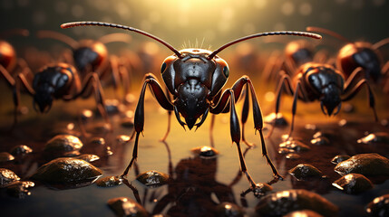 Delving into the Wonders of Ants' Collaborative Efforts. The Fascinating World of Ant Teamwork