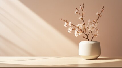 Background Vase Generative Ai