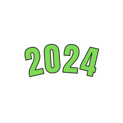 Text effect design for 2024