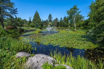 Van Dusen Botanical Garden in Vancouver