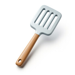 cooking spatula 3d icon. Cooking utensils for cooking. Isolated object on white background.