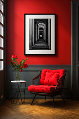 Cadre mural personnalisable pour tableau ou affiche 