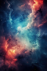 Fototapeta premium Galaxy background a stunning visual display of cosmic shapes and colors 