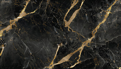Natural black or dark grey marble or stones for floor or wall ceramic, wallpaper or texture.
