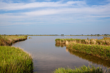 Laguna de La Enca&ntilde;izada en el Delta del Ebro