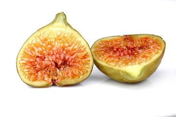 fig isolated on white background, clipping path, full depth of field