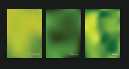 lime Green gradient template, green gradient background 